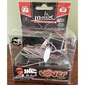 Molix Lover Spinnerbait fishing lure designed by Mike Iaconelli 1/2oz New Purple